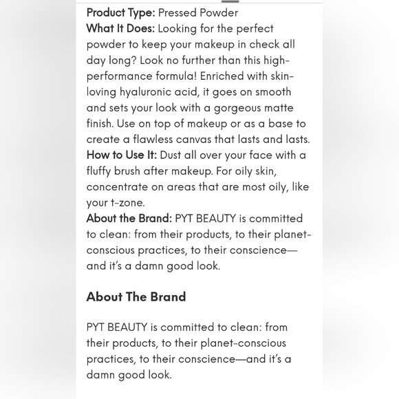 5/75$ PYT BEAUTY - Set Me Up Setting Powder in Caramel - Picture 12 of 12